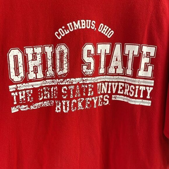 Next Ohio State University Buckeys Tshirt, Size XL, Red and White - Picture 3 of 5
